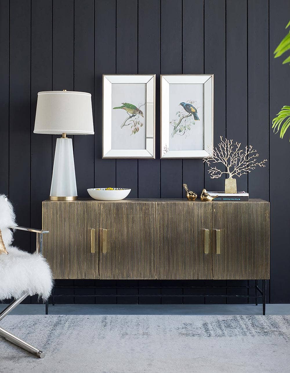 A&B Home Group Inc. - Wholesale Muurkunst set - S/2 Vogel Spiegel Frame Print8