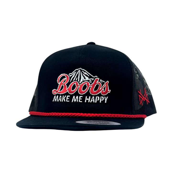 Las tetas me hacen feliz. para venta al por mayor de The Mad Hatter Co