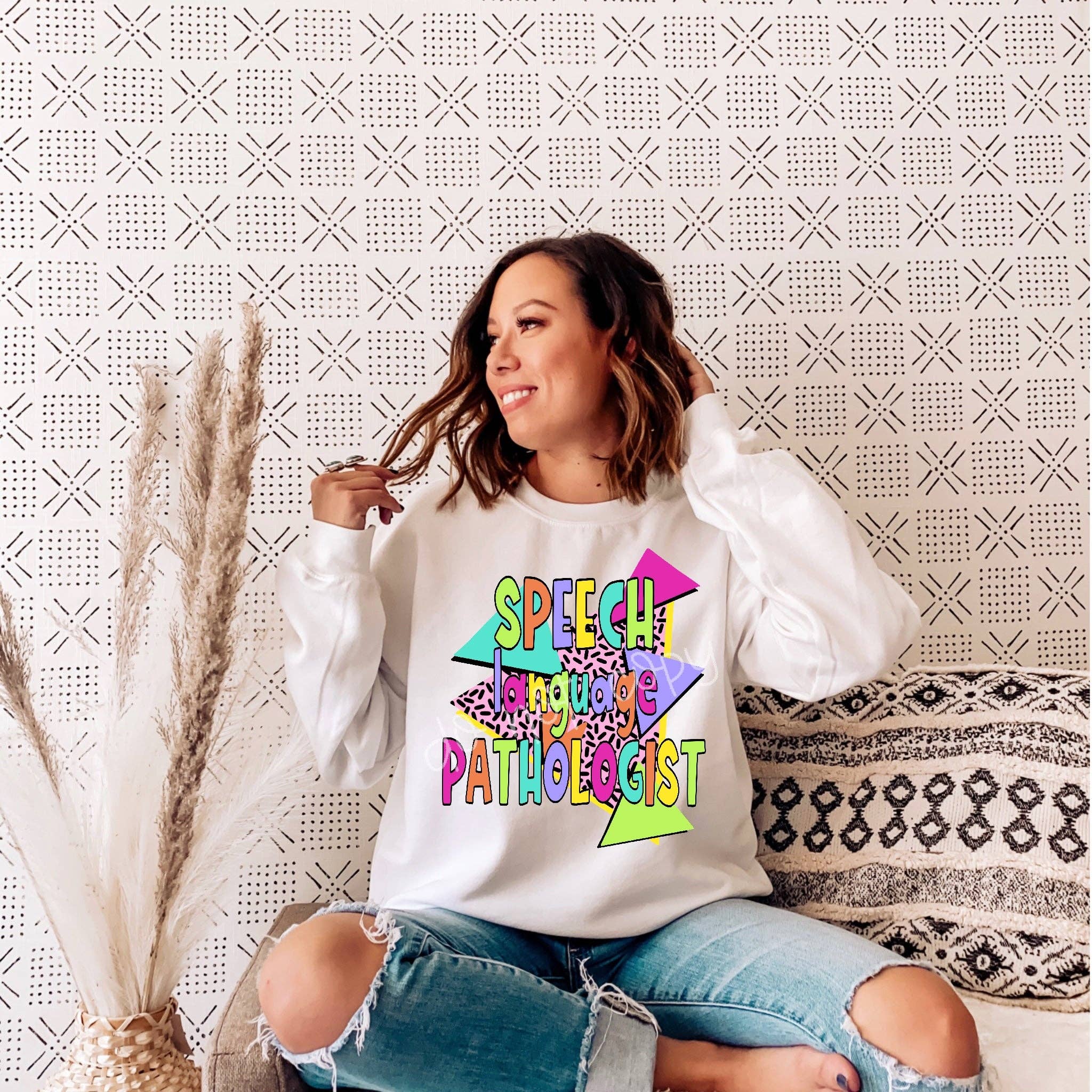 K and M Designs - Wholesale Sublimatie-transfer - Thema uit de jaren 90: Spraaktaalpatholoog DTF Transfer0