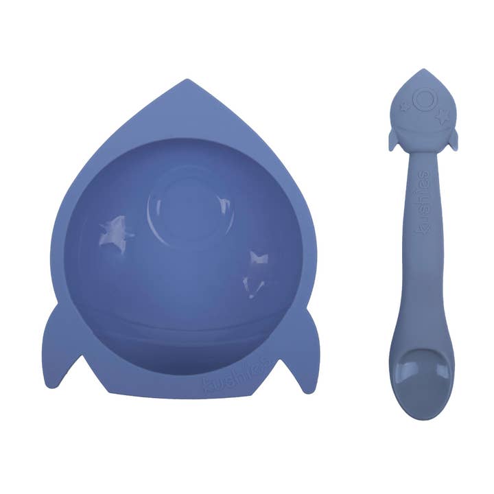 Silibowl & Spoon Set for wholesale by Kushies Baby