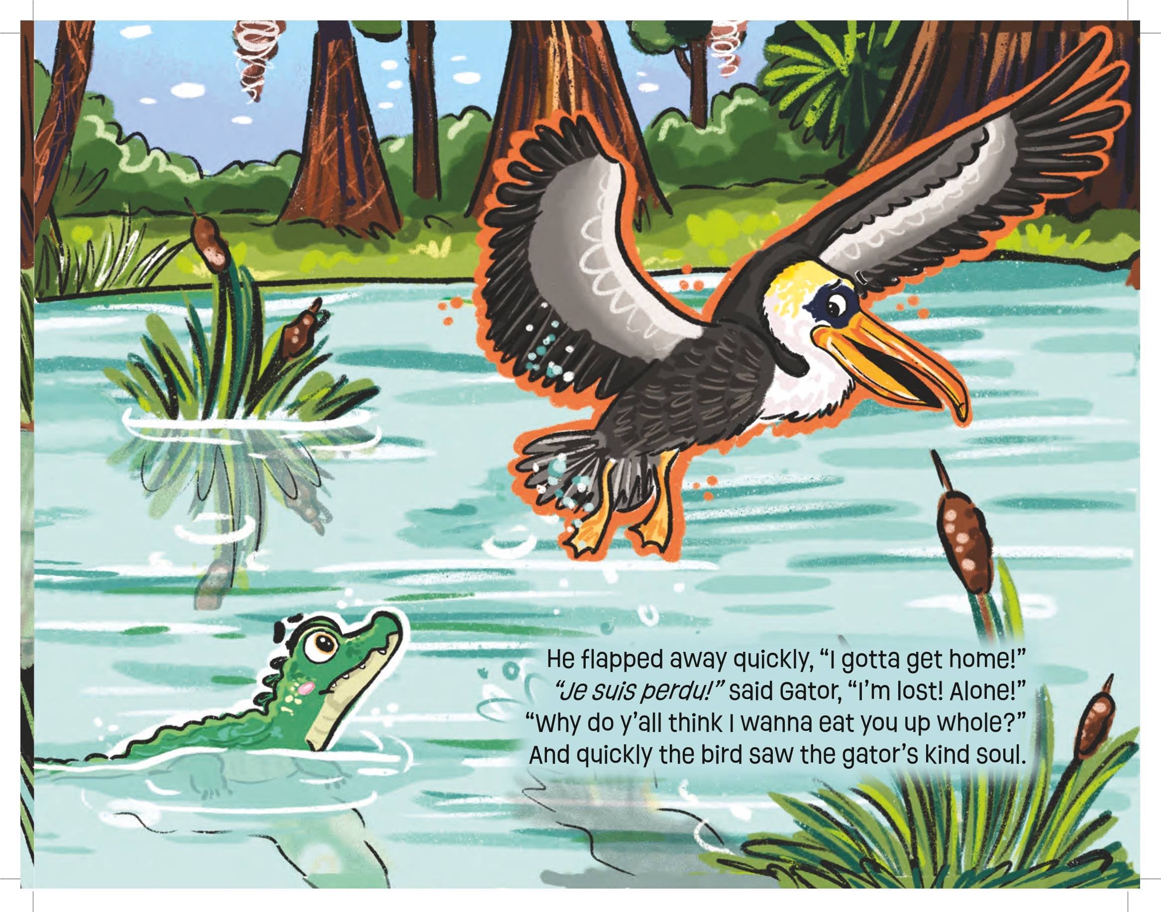 Pelican Publishing - Vente Livre pour enfants de maternelle (de 3 à 5 ans) - Le petit alligator perdu8