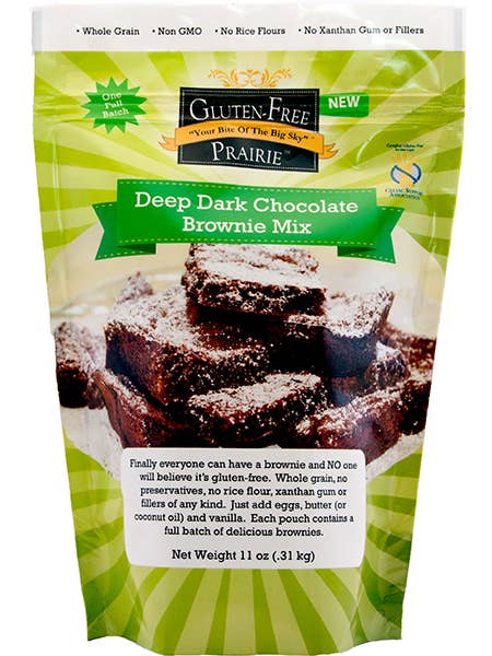 Gluten-Free Brownie Mix for wholesale by Gluten Free Prairie LLC