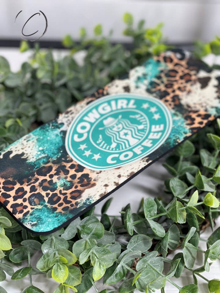 Cowgirl Coffee Slap Wrap Can Cooler for wholesale by CMD Wholesale