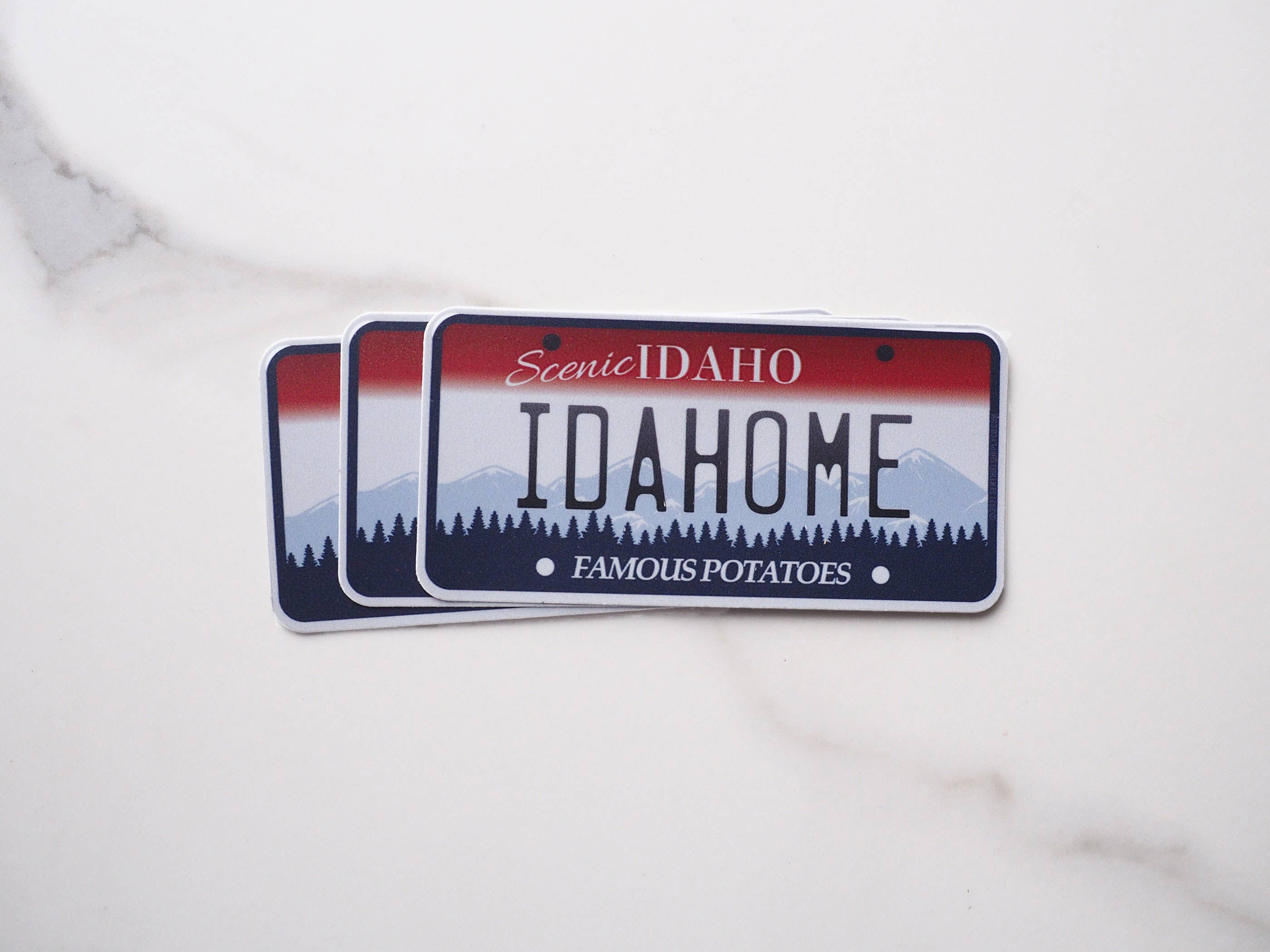 Sentinel Supply - Wholesale Sticker - Idahome Sticker - Idaho License Plate Decal2