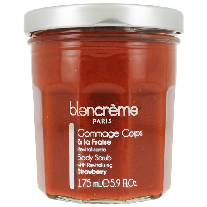 Blancreme Body Scrub - Strawberry 175ml for wholesale by Blancrème Paris