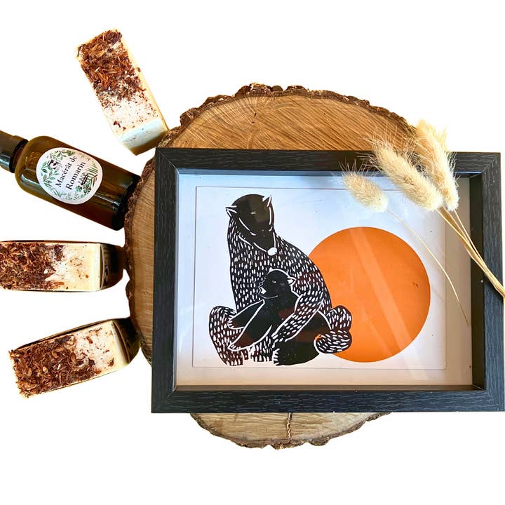 Newborn Gift Set - Organic and Responsible Gift for wholesale by KAEA Savonnerie