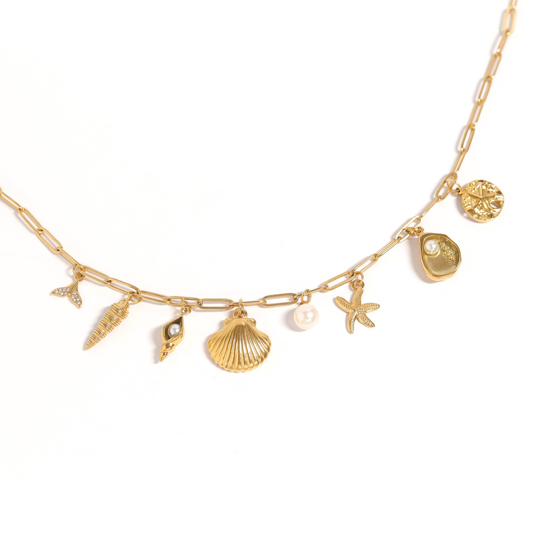 WJW - Wholesale Individuele bedel/hanger - 8mm glazen parelbedels10