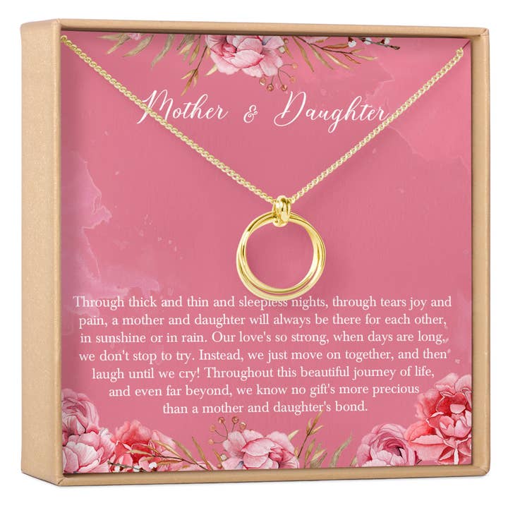 Mother & Daughter Necklace for wholesale by Dear Ava