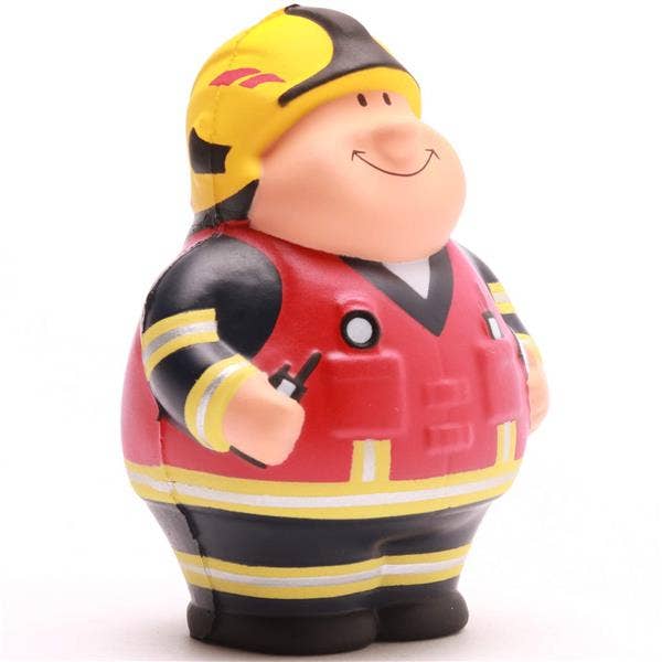Feuer Bert 2.0 - rot - Stressball - Knautschfigur für den Großhandel von Duckshop