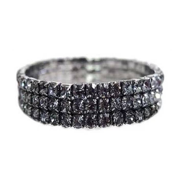 Rhinestone Stretch Bracelet for wholesale by Atlas Fashion