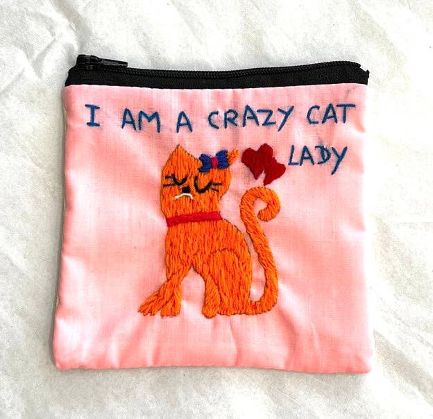 Wooven - Wholesale Pouch - Women's - "Chalee" Small Hand Embroidered Pouches by Hmong Youth in Laos8