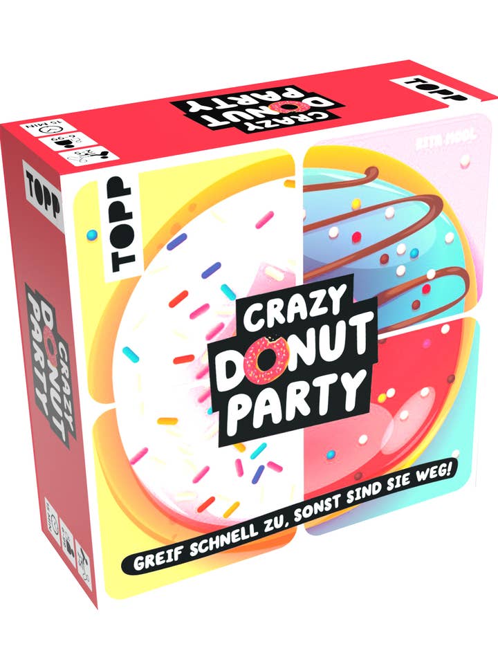 Pazza festa di ciambelle Prendili velocemente o se ne vanno! per la vendita all'ingrosso da parte di frechverlag TOPP & BusseSeewald