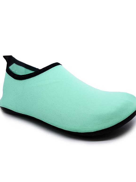 UNISEX MINT GREEN WATER SHOES for wholesale by Okana