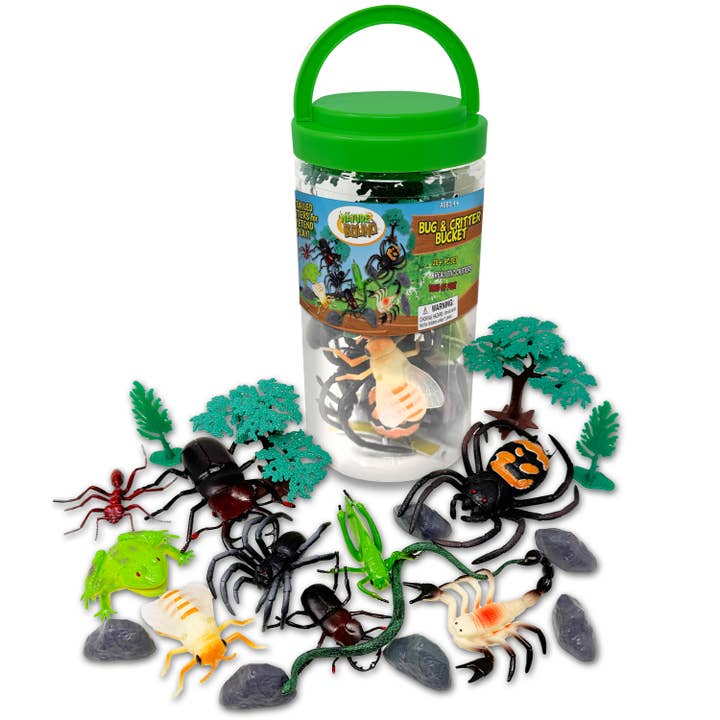 20pc Set of Bug and Critter Bucket for wholesale by Thin Air Brands