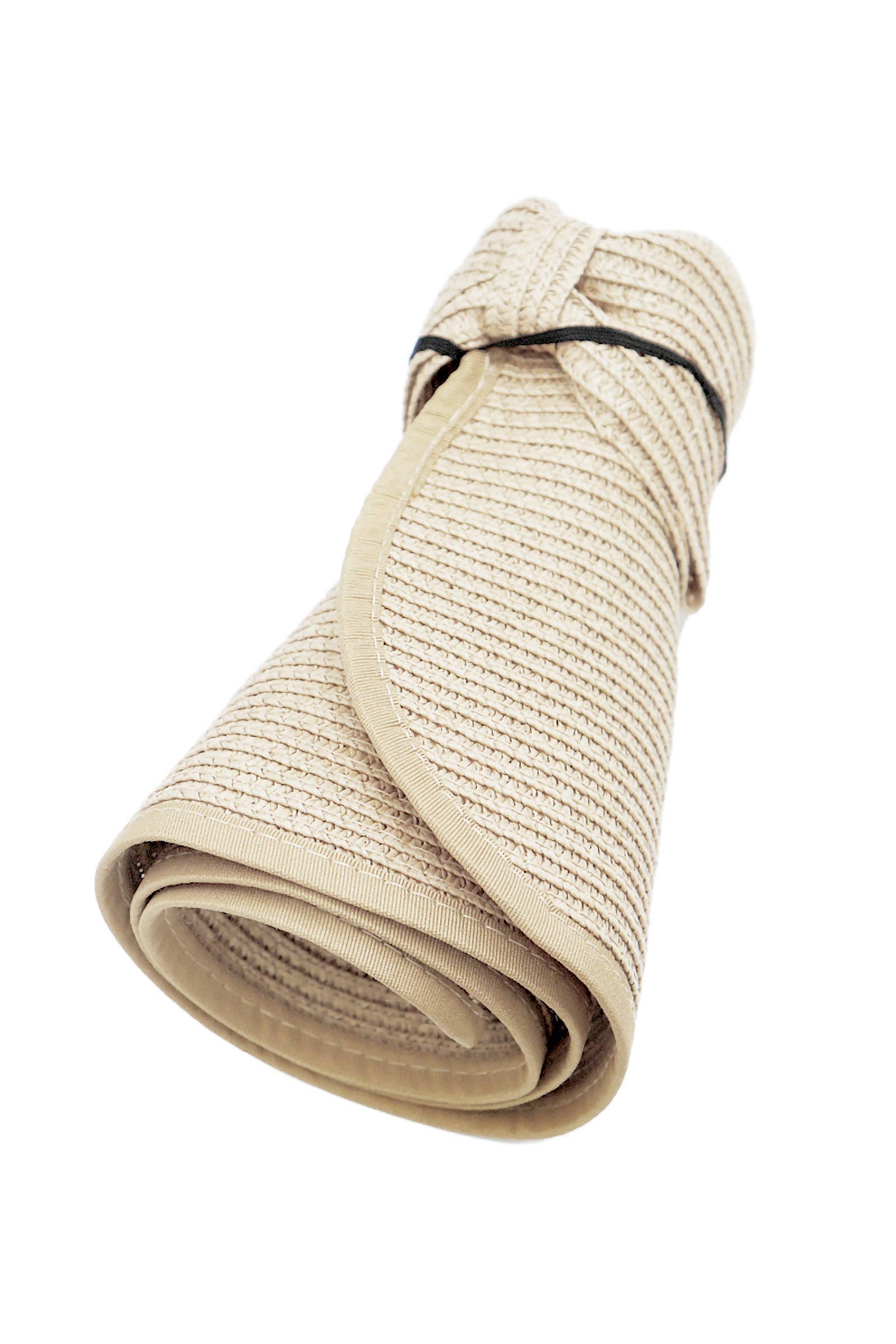 Cap Zone – Großhandel Strohhut – Damen – Pack-and-Go-Papierstroh-Breitrand-Sonnenhut0