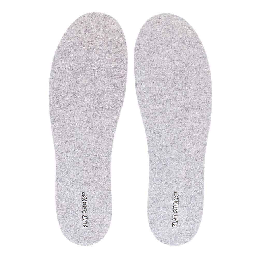 FLAT SOCKS - Wholesale Socks - Unisex - Light Heather Grey FLAT SOCKS8