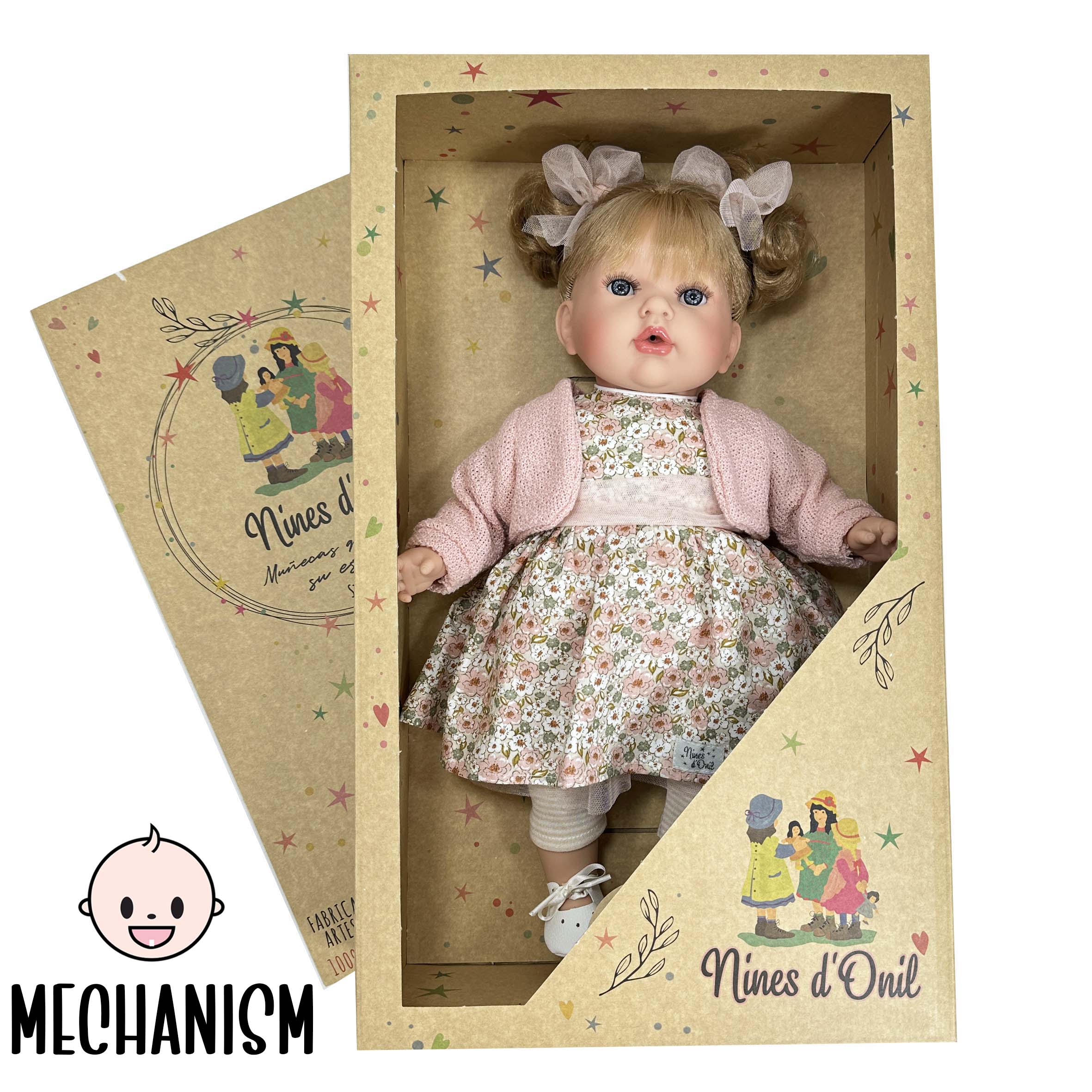 Nines Artesanals d'Onil Dolls - Wholesale Doll - Kids - TITA SPRING BLONDE DOLL3