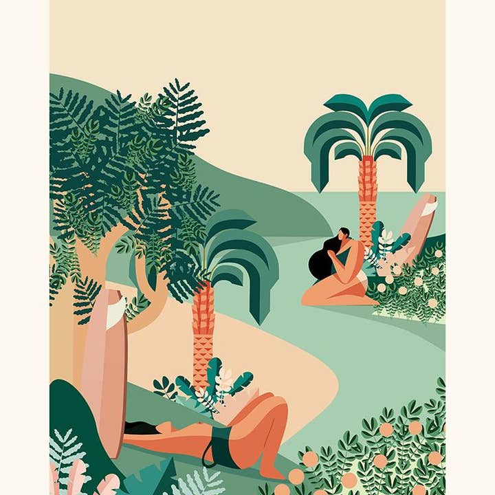 Salam Editions - Wholesale Art Print - Surf paradise