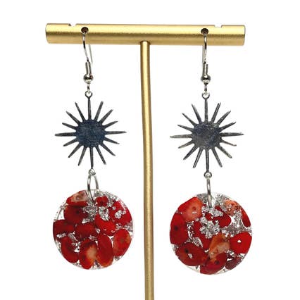 Starry Skies Starburst Dangles pour la vente par Womxn on the Moon