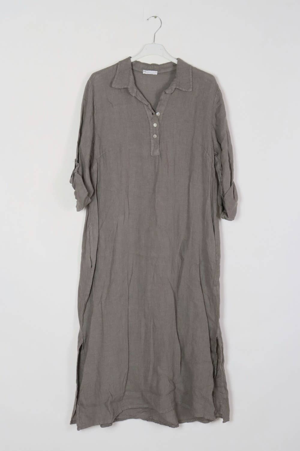 LÉA & LUC - Wholesale Dress - Women's - Long dress in 100% linen REF.2090043