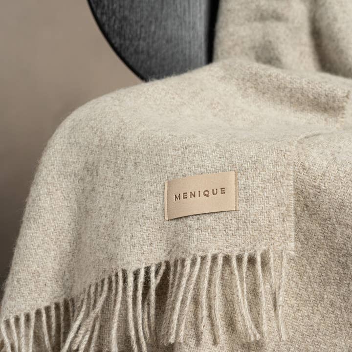 menique - Wholesale Throw Blanket - Pure Wool Blanket Milan