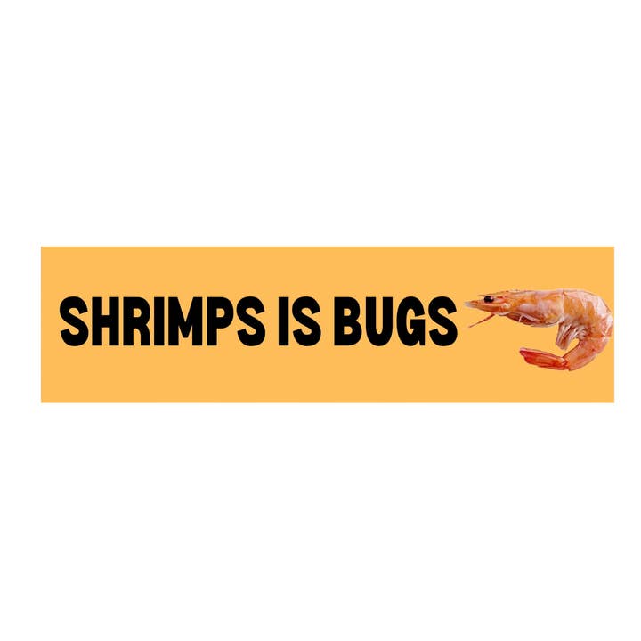 Frog Mustard Stickers - Wholesale Sticker - Shrimps is Bugs