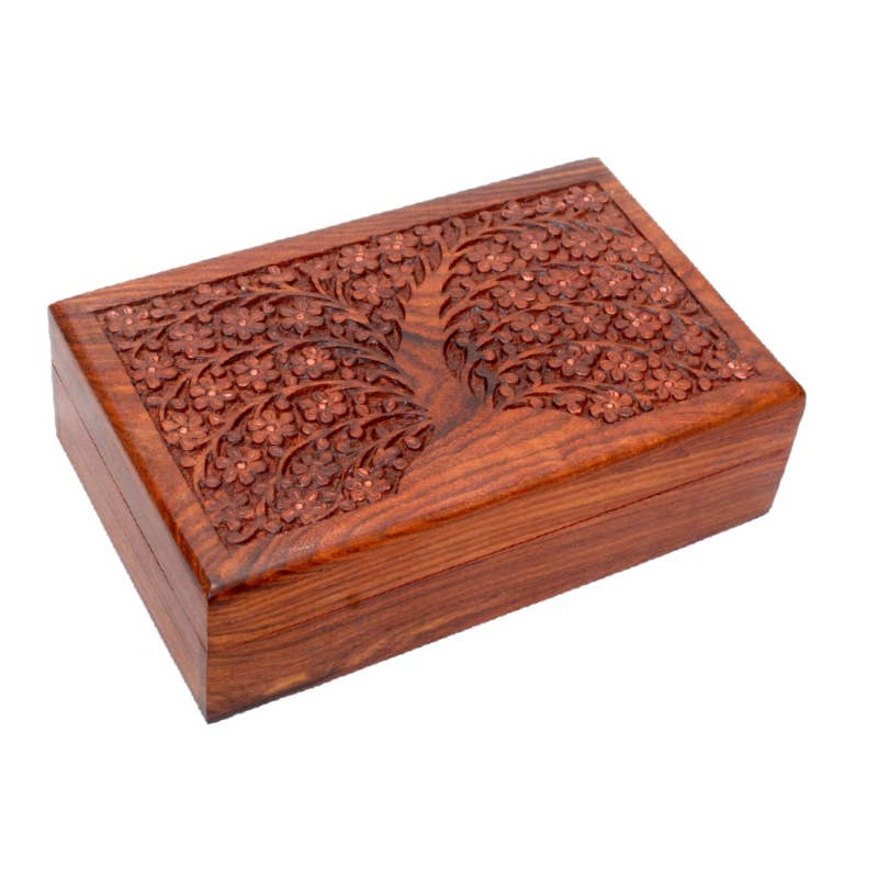 Benjamin International - Wholesale Decorative Box - Tree Of Life Box - Exotic Elegance0