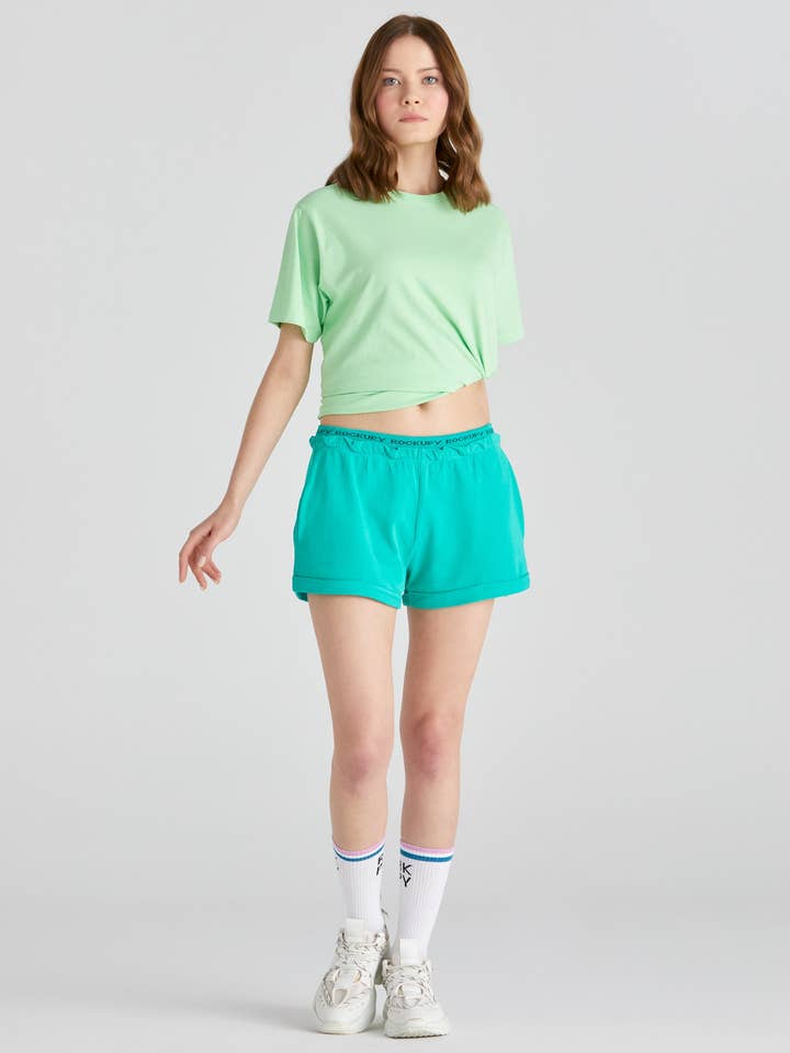 Shorts MADITA für Damen Grün for wholesale by Rockupy