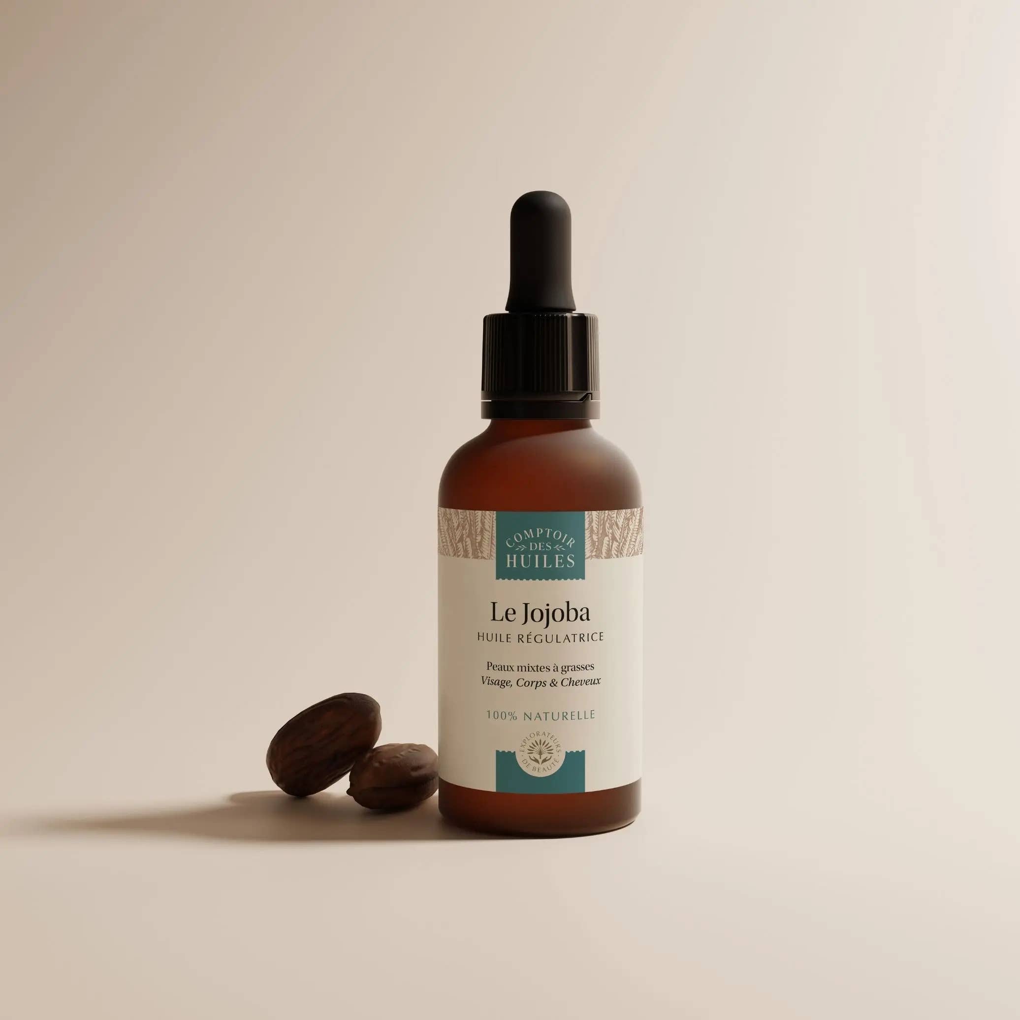 COMPTOIR DES HUILES - Wholesale Bath/Body Oil - Jojoba Oil Natural - Skin and Hair care