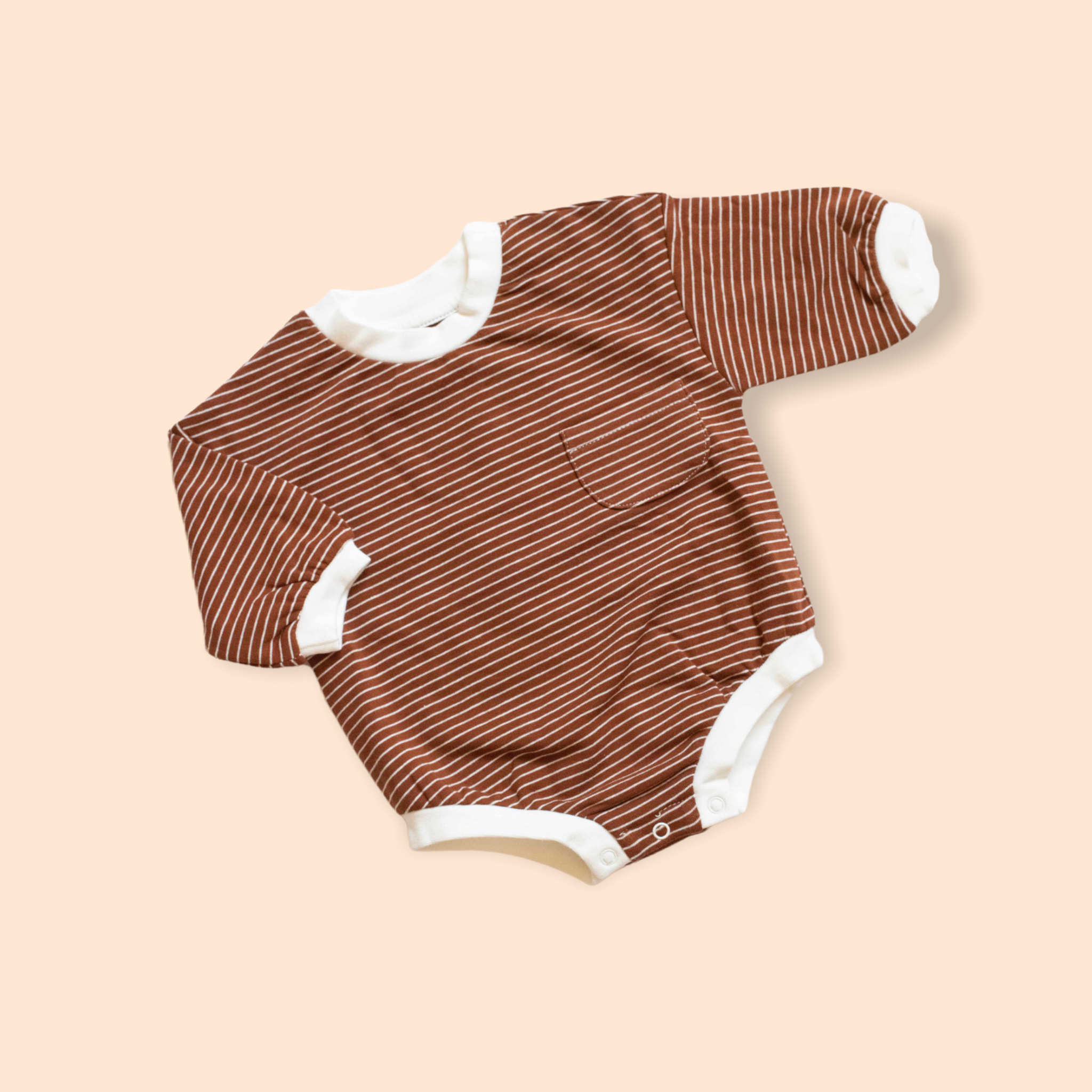 Little Organic Co - Wholesale Bodysuit (Non-Footed) - Baby - Oversized Bubble Romper3