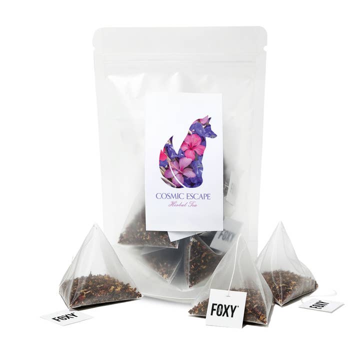 Kosmisk flugt for engroshandel hos Foxy Tea®