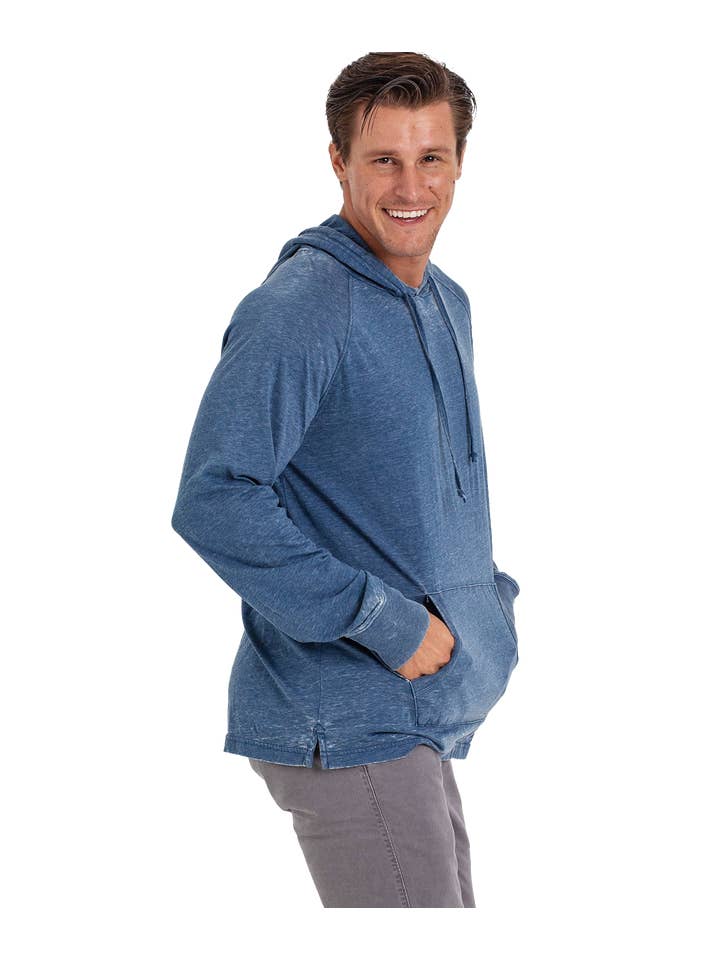 U.S. Apparel - Wholesale Hoodie – Women's - Unisex Fit Jersey Hoodie - Light Garment Burnout Raglan23