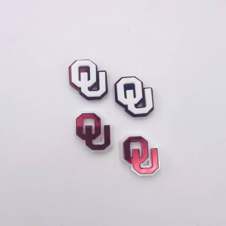 D and M’s Enterprise, LLC - Wholesale Dangle Earrings - Oklahoma University - Boomer Sooner3