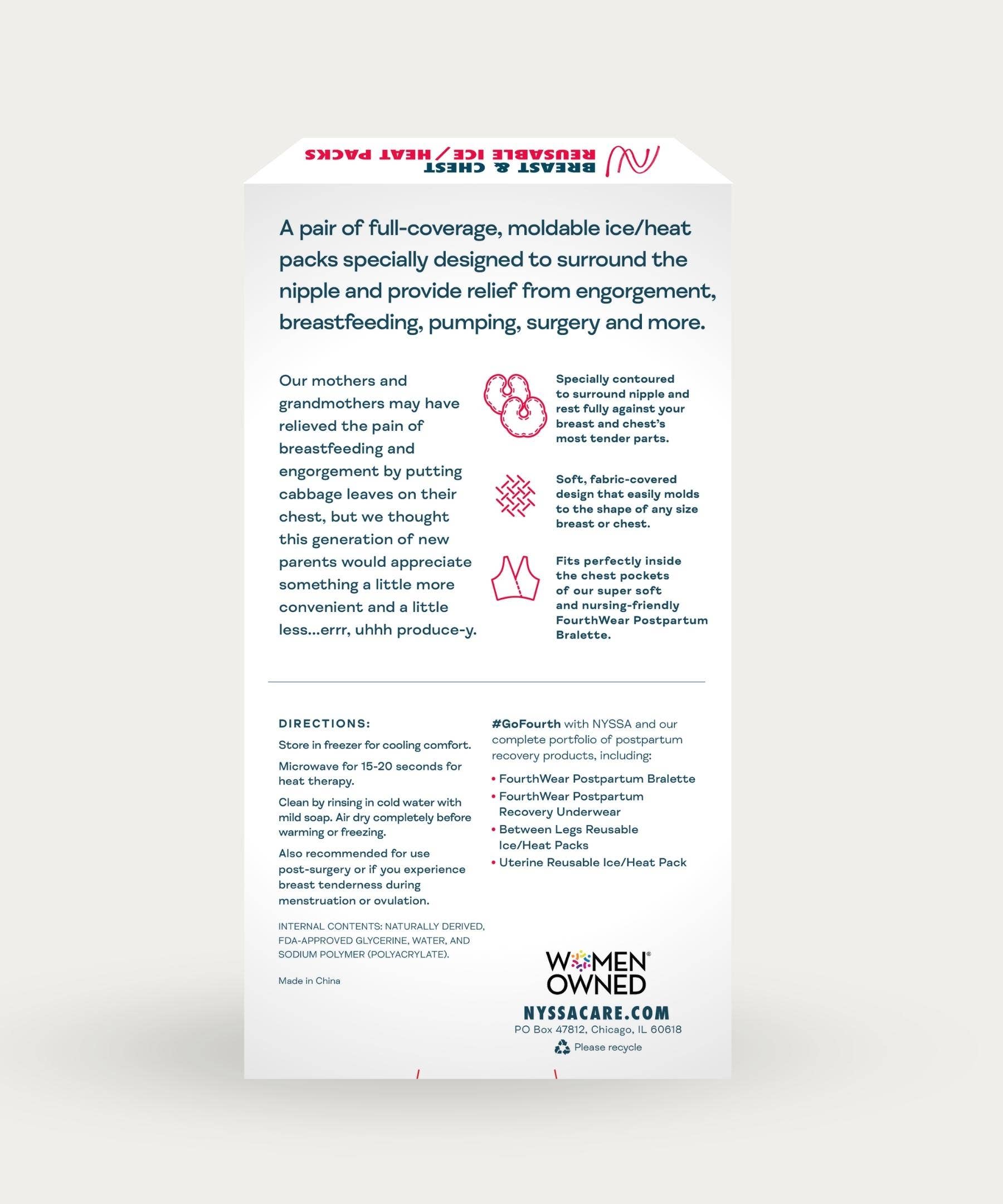 Nyssa - Wholesale Hot/Cold Compress - BREAST & CHEST REUSABLE ICE/HEAT PACKS3