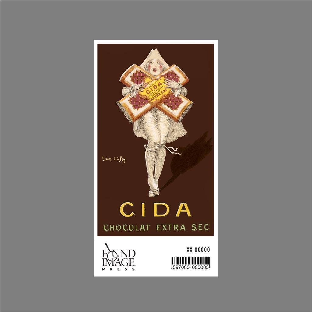 Found Image Press - Wholesale Sticker - Sticker FO-84 Cida Chocolate, Graphics1