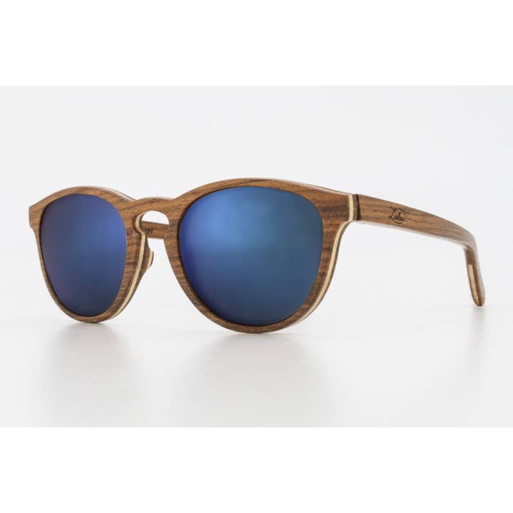 LUKE SHADES WOODEN EYEWEAR – Engroshandel Solbriller - Unisex – Helix Pau Ferro Rammer - Ikke-polariseret