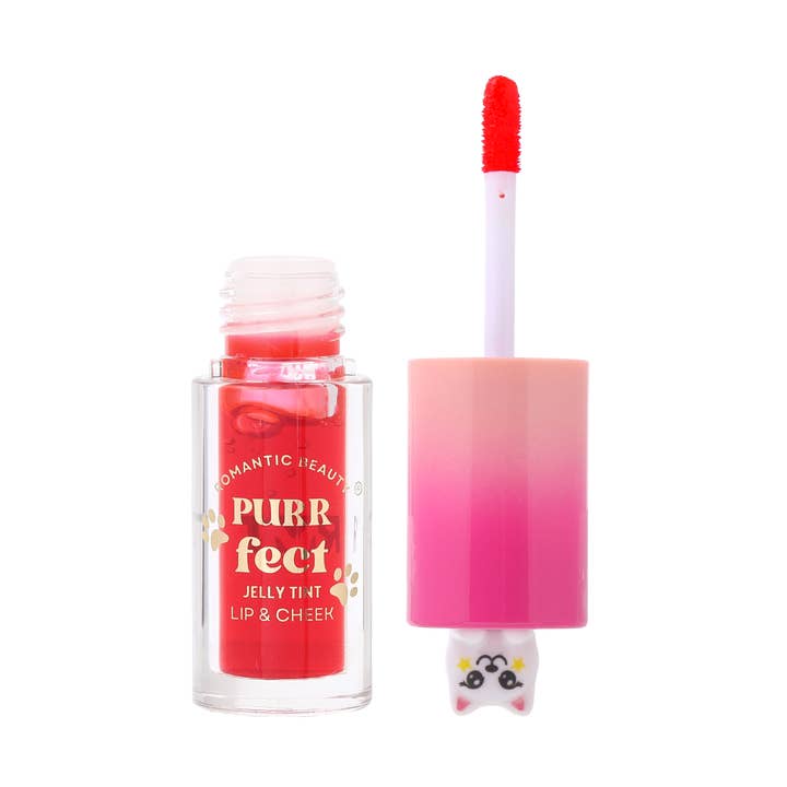 Purr-fect Jelly Lip & Cheek Stain for wholesale by Romantic Beauty
