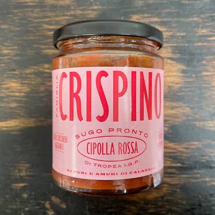 Crispino IGP Tropea Red Onion Sauce for wholesale by Kensington Food Company
