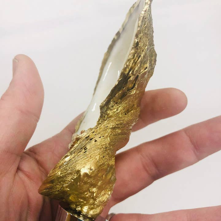 Place of Grace Designs - Wholesale Wine Stopper - Oyster Shell Wine Stopper--Sailboat Print7