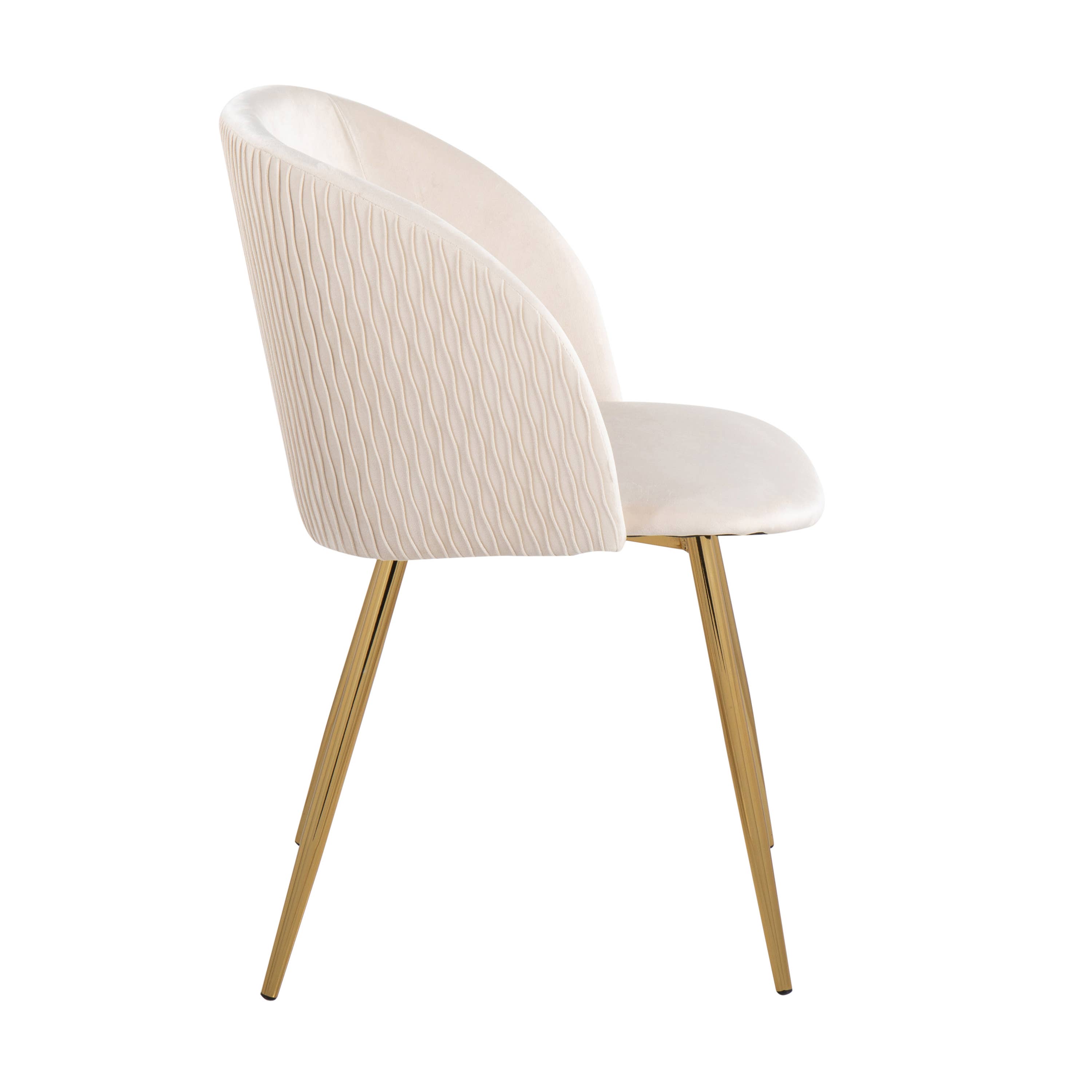 LumiSource and Grandview Gallery - Wholesale Chair - Fran Pleated Waves Chair - Set of 26