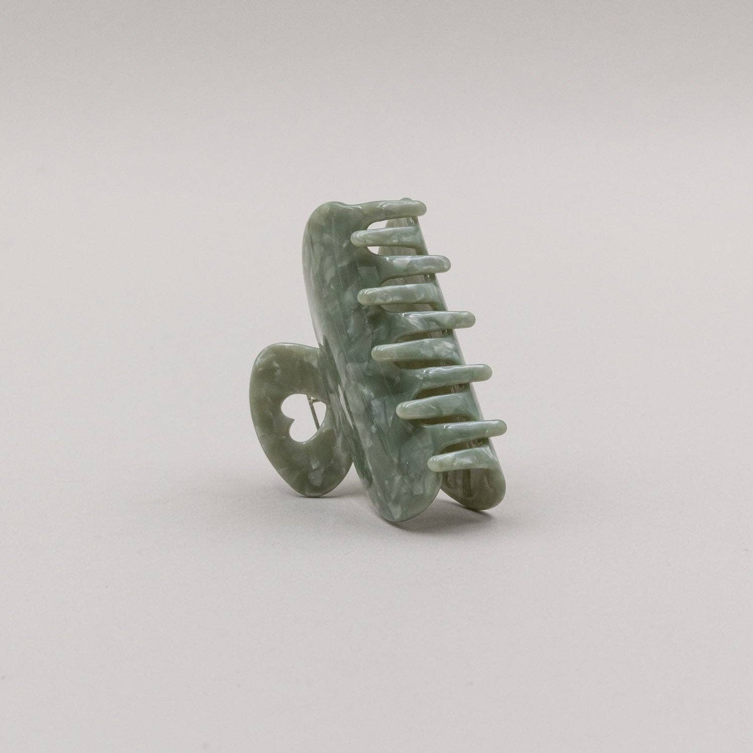 Eulenschnitt - Wholesale Hair Clip - Women's - Large Heart Jade Hair Clip (PU = 10 pcs)5