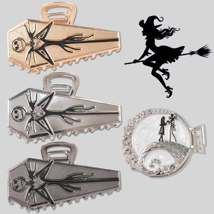 Fermagli Gotici a Forma di Teschio e Bara per Halloween | Dark Academia e ulteriori Risultati per creare bigiotteria all'ingrosso. Resi gratuiti e termini di pagamento a 60 giorni su Faire in tendenza su Faire.