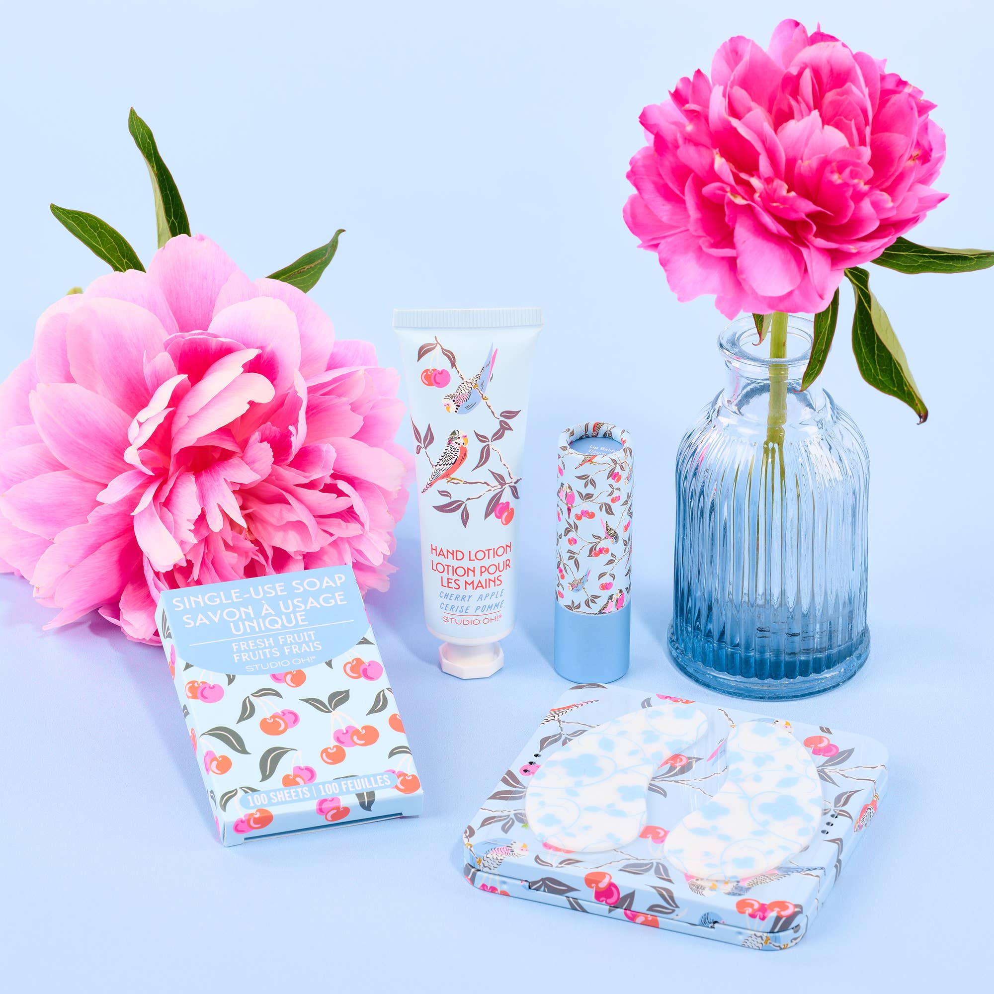 Studio Oh! - Wholesale Eye Treatment Mask - Birds in the Cherry Tree Reusable Under-Eye Patches4