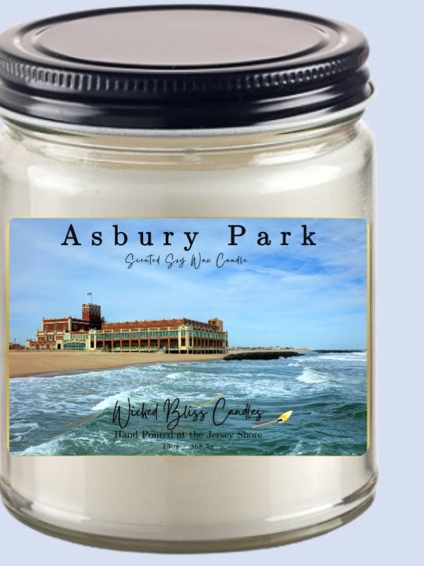 Asbury Park Scented Soy Candle for wholesale by WBC Shops