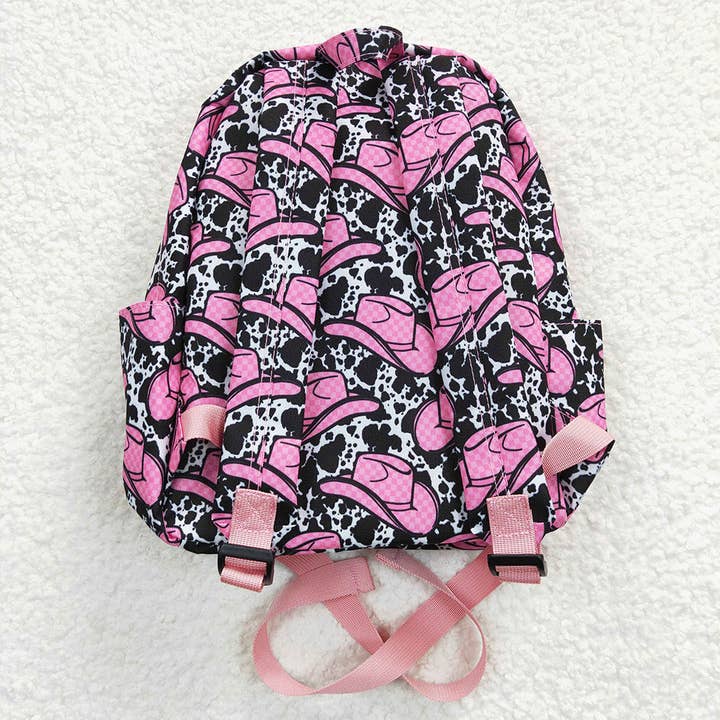 Aier Wholesale - Wholesale Backpack – Child - Baby Kids Children Western Hats Cow Prints Back Bags9