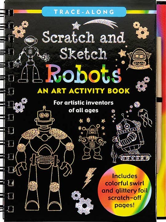 Scratch & Sketch Robots for wholesale by Peter Pauper Press, inc.