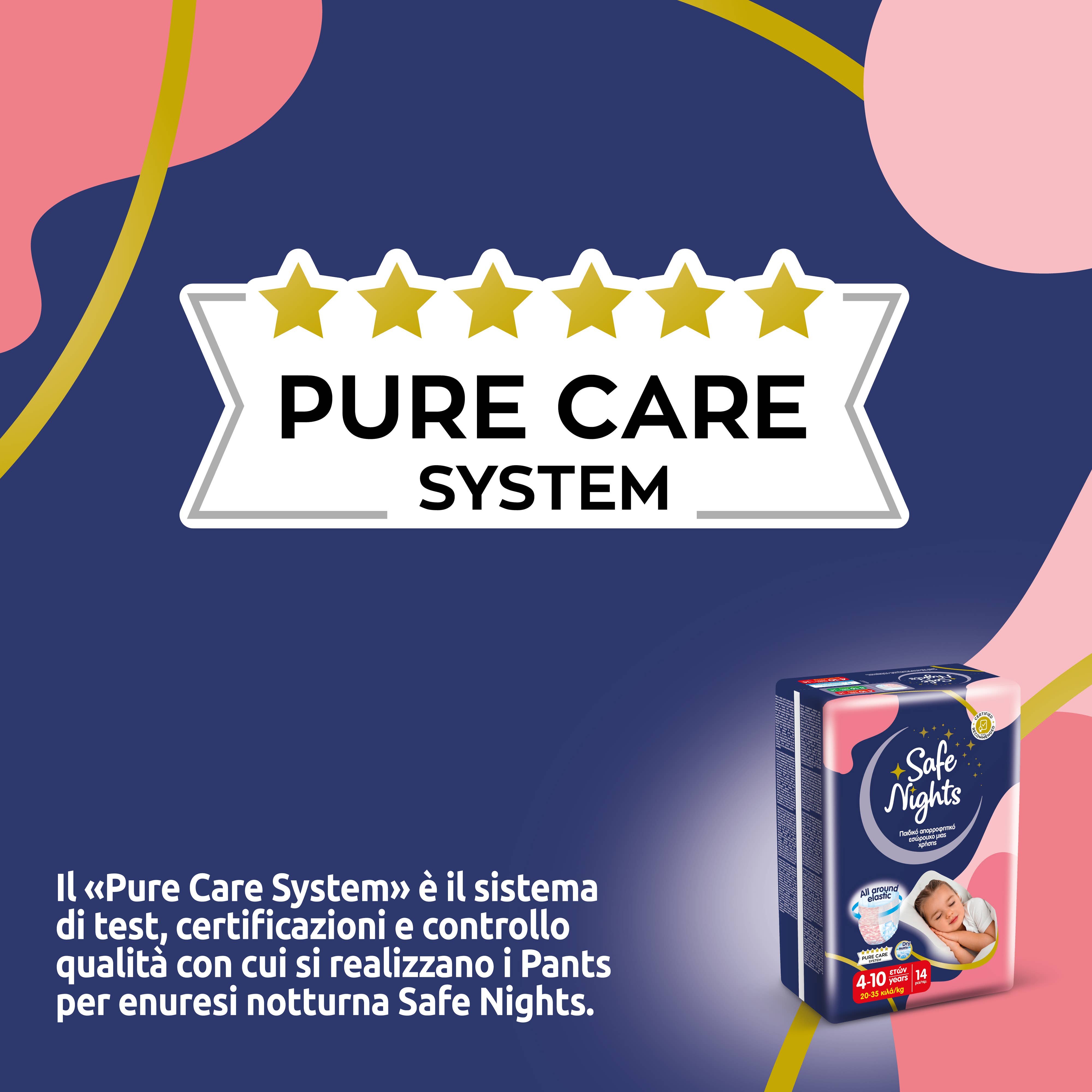 Babylino - Wholesale Diaper (Non-Cloth) - Baby - Babylino Safe Nights Night, Girl 4-10 years, 14 Units7