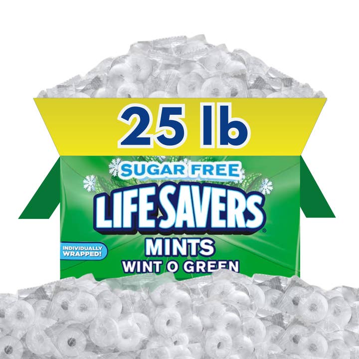 Candy In Bulk - Wholesale Mints - Life Savers Sugar Free Mints Wint-O-Green – Bulk Value Pack2