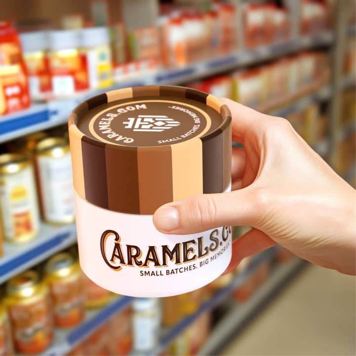 Licorice.com | Caramels.com | Taffy.com - Wholesale Caramel - Grandpa's Bourbon Caramels Soft Chew - (6oz Tube)