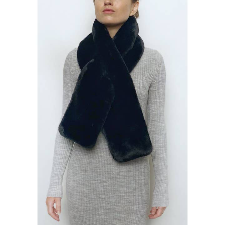 Reversible Kylie Scarf for wholesale by Furious Fur
